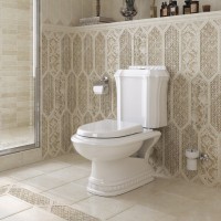 Унитаз-компакт напольный Cezares King palace крышка CZR-6045-SC с микролифтом