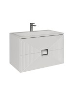 Тумба под раковину без столешницы Grossman Луксор 60 матовая белая