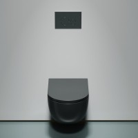 Унитаз подвесной Ceramicanova Modena Rimless CN6063MDH темный антрацит матовый