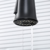 Смеситель для кухни Gappo G4398-66 с гибким изливом, черный