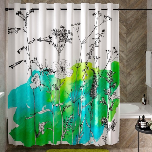 Штора для ванной Wasserkraft Dill SC-39103