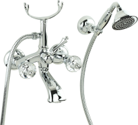 Смеситель для ванны с душем Migliore Korona Crystal l 27307 хром