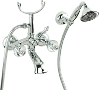 Смеситель для ванны с душем Migliore Korona Crystal l 27307 хром