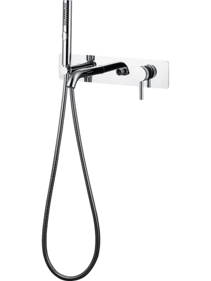 Встраиваемый смеситель для душа и ванны Allen Brau Priority 5.31006-00 С ВНУТРЕННЕЙ ЧАСТЬЮ, хром