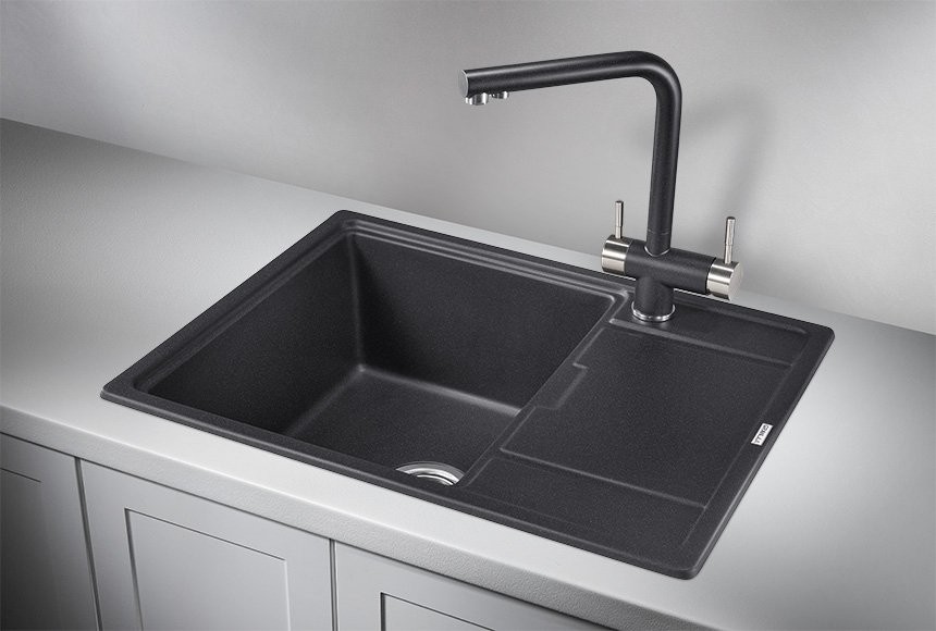 Мойка кухонная Granula 6503, черный