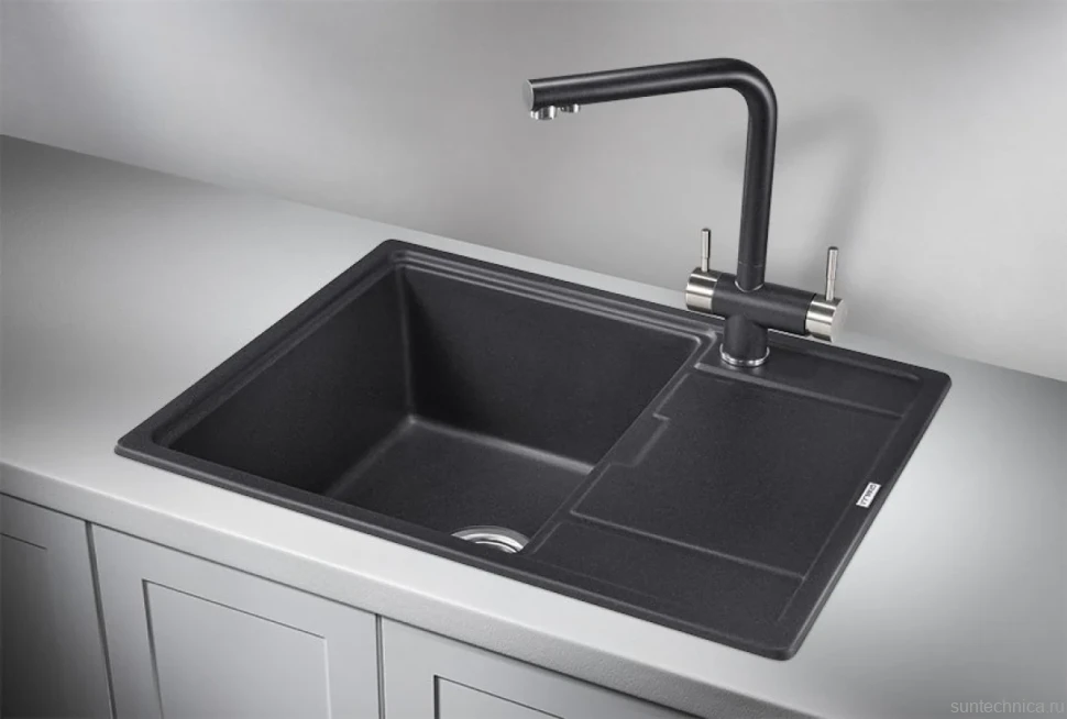 Мойка кухонная Granula 6503, черный