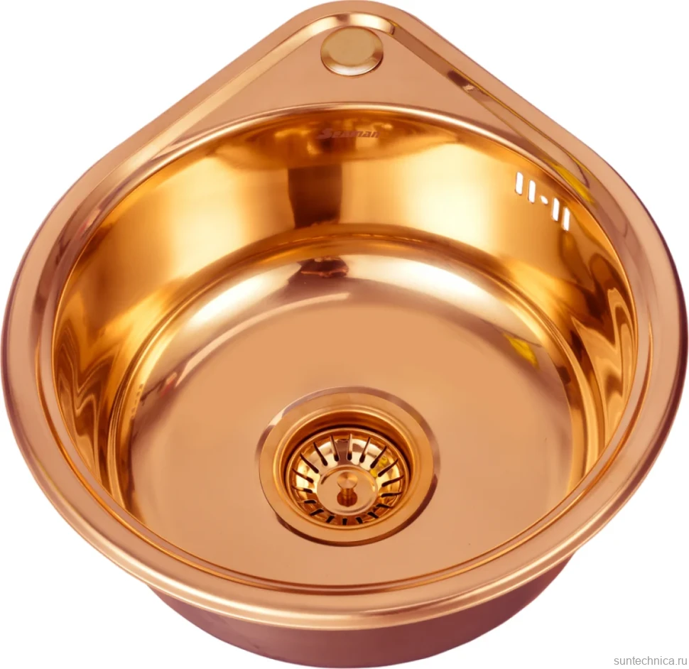 Мойка кухонная Seaman Eco Wien SWT-3945 copper polish