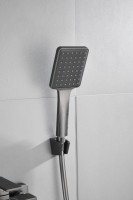 Смеситель для ванны с душем BELZ B60613-3 вороненая сталь Смеситель для ванны с душем BELZ B60613-3 вороненая сталь