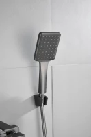 Смеситель для ванны с душем BELZ B60613-3 вороненая сталь Смеситель для ванны с душем BELZ B60613-3 вороненая сталь