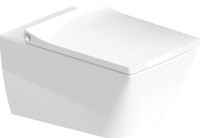 Комплект Унитаз подвесной Duravit Viu 2511090000 безободковый + Крышка 0021190000 с микролифтом + Звукоизоляция TECE Profil TECEprofil 9 200 010 + Инсталляция TECEprofil Uni 2.0 9300302 + Кнопка TECEsolid 9240431 хром + Крепления TECEprofil 9380014