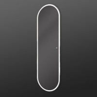 Зеркало Art&Max Capri 45х150 с LED-подсветкой, 6000К