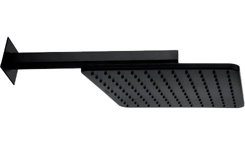 Верхний душ Bossini Cosmo H69598I.073 черный матовый