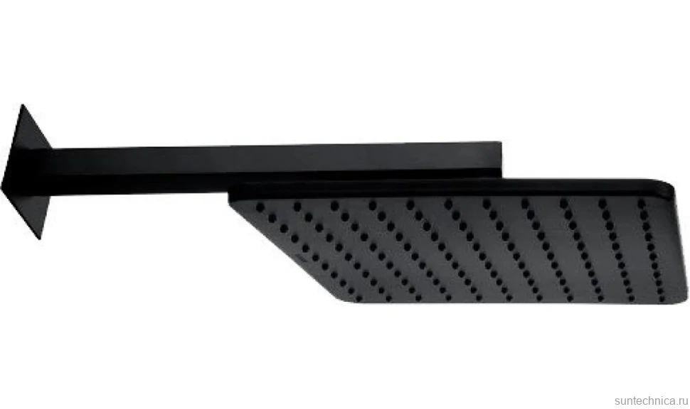 Верхний душ Bossini Cosmo H69598I.073 черный матовый