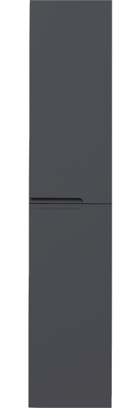 Шкаф пенал для ванной Jacob Delafon Nona EB1983RRU-442 R, глянцевый серый антрацит