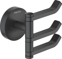 Крючок AQUATEK Бетта AQ4632MB матовый черный Крючок AQUATEK Бетта AQ4632MB матовый черный