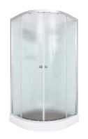 Душевая кабина DTO D09 90х90, профиль хром, стекло матовое