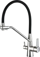 Смеситель для кухни Steel Hammer SH 903-6 Cr с гибким изливом Смеситель для кухни Steel Hammer SH 903-6 Cr с гибким изливом