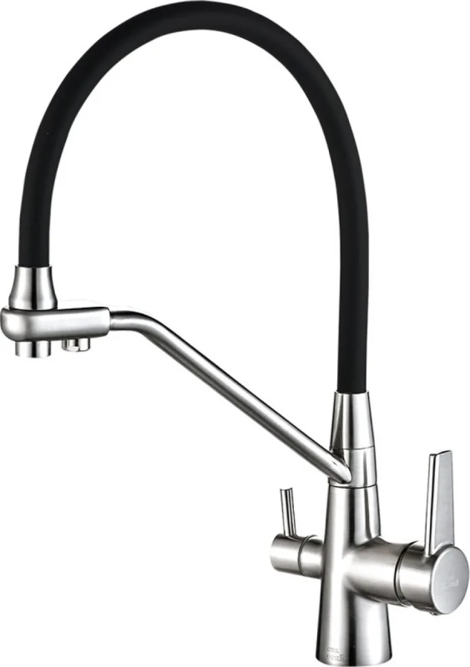 Смеситель для кухни Steel Hammer SH 903-6 Cr с гибким изливом