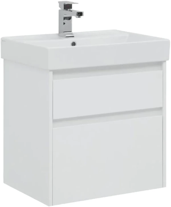 Тумба с раковиной Aquanet Nova Lite 60 2 ящика