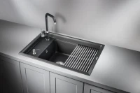 Мойка кухонная Granula Kitchen Space 7305, черный