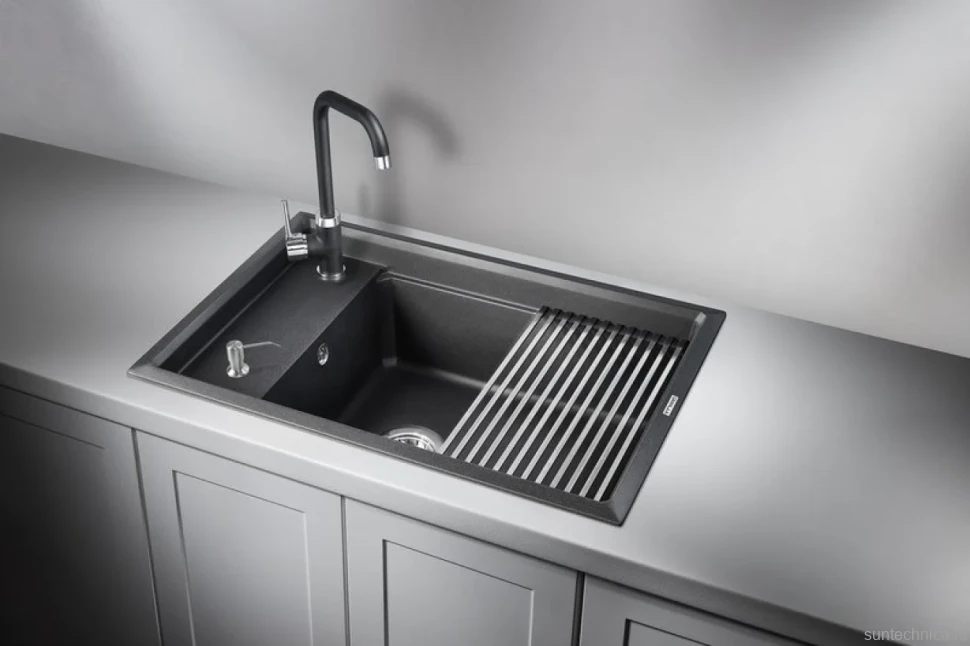 Мойка кухонная Granula Kitchen Space 7305, черный