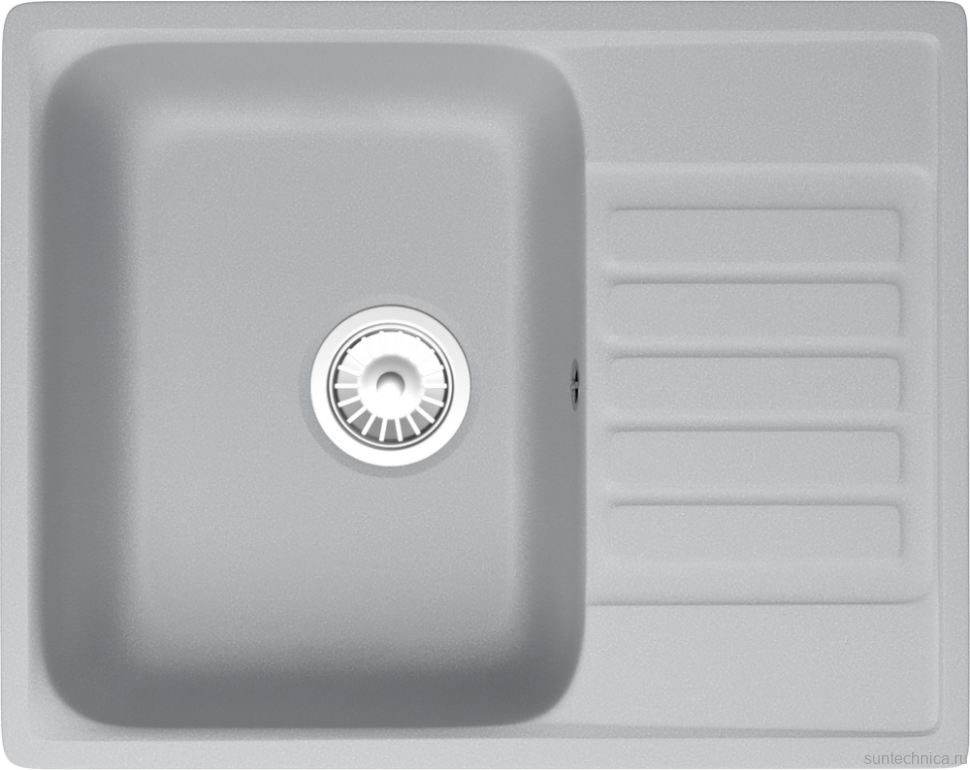 Мойка кухонная Domaci Савона QB 600 платина