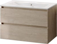 Тумба с раковиной Teymi Laina 75 светлый дуб Тумба с раковиной Teymi Laina 75 светлый дуб