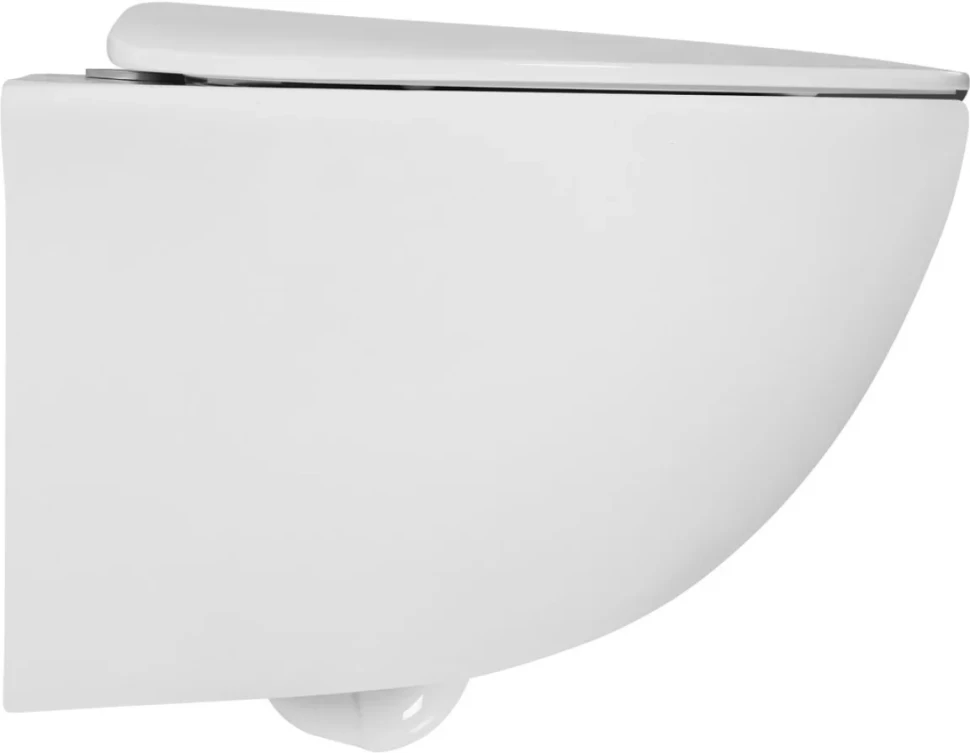 Комплект Унитаз подвесной BOND Oval F05-10 безободковый, с микролифтом + Крепления Geberit Duofix 111.815.00.1 к стене + Звукоизоляция + Инсталляция UP 320 111.300.00.5 + Кнопка Sigma 01 115.770.JQ.5 лакированная, матовый хром