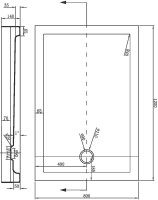Поддон для душа Bravat Type-S1 x14 120x80