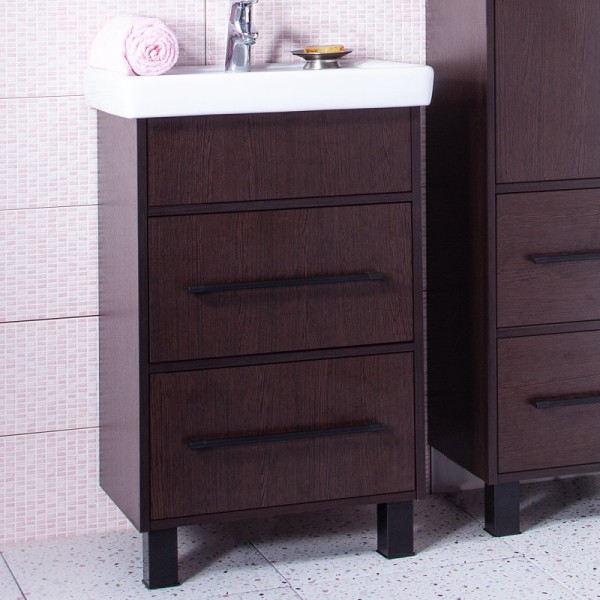 Тумба под раковину Бриклаер Чили 55 венге С