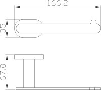 Держатель туалетной бумаги Wonzon & Woghand WW-8416-LG глянцевое золото