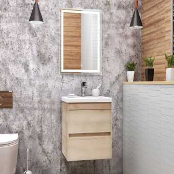 Мебель для ванной Art&Max Family 40, подвесная, Pino Bianco