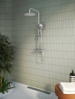 Душевая стойка VitrA AquaHeat A47201EXP хром
