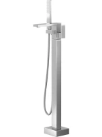 Напольный смеситель для ванны с душем RGW Shower Panels SP-350 хром