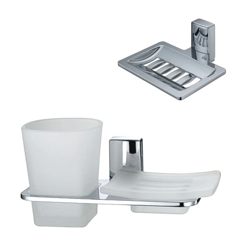 Набор Стакан Wasserkraft Leine K-5026 + Мыльница K-5069