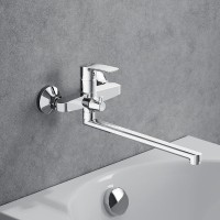 Смеситель с длинным изливом для ванны Damixa Eclipse 489000000 хром Смеситель с длинным изливом для ванны Damixa Eclipse 489000000 хром