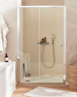 Душевая дверь в нишу Jacob Delafon Serenity 120 профиль хром