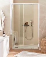Душевая дверь в нишу Jacob Delafon Serenity 120 профиль хром