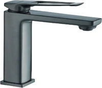 Смеситель для раковины Haiba HB10817-3 пепельный Смеситель для раковины Haiba HB10817-3 пепельный