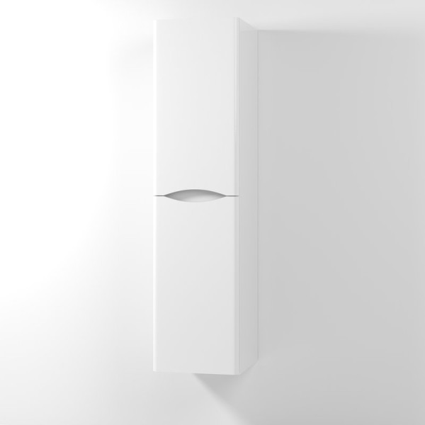 Шкаф пенал для ванной Vod-Ok Adel 35 L, подвесной, белый