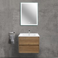 Мебель для ванной комнаты Vincea Gio 60 дуб табак Мебель для ванной комнаты Vincea Gio 60 дуб табак