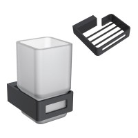 Набор Стакан Boheme Q 10944-B + Мыльница 10959-B Набор Стакан Boheme Q 10944-B + Мыльница 10959-B