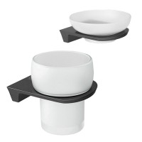 Набор Стакан Wasserkraft Wiese К-8928 + Мыльница К-8929 Набор Стакан Wasserkraft Wiese К-8928 + Мыльница К-8929