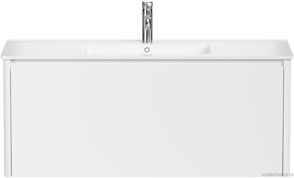 Тумба под раковину без столешницы Allen Brau Gravity 120 1 ящик, матовый белый