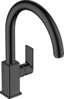 Комплект Смеситель Hansgrohe Vernis Shape M35 71871670 + Фартук черный