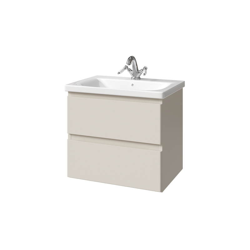 Тумба с раковиной Caprigo Forte 65 подвесная, беж лайт