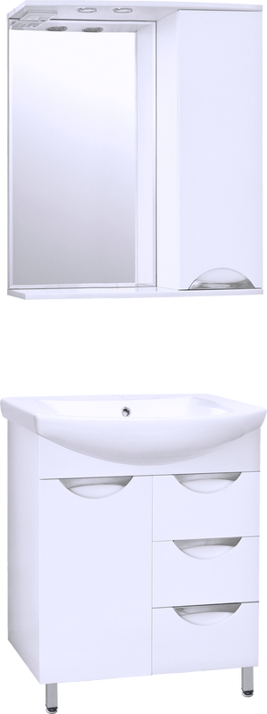 Мебель для ванной комнаты Style Line Жасмин 70 белая