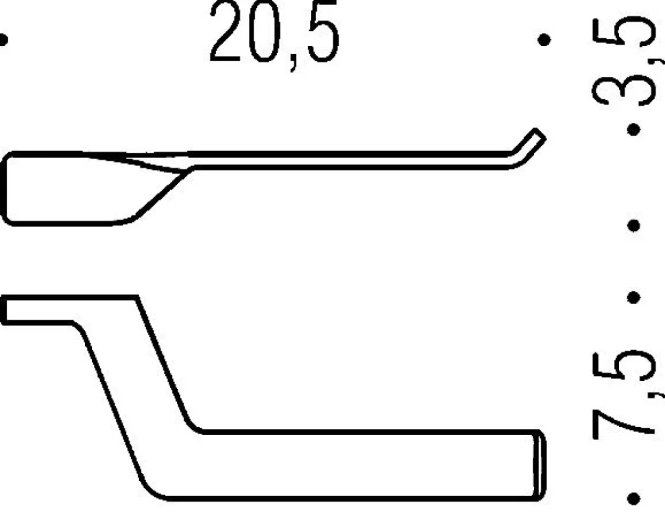 Набор Держатель Colombo Design Alize В2508D + Ершик В2507.DX