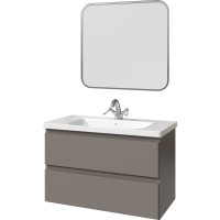 Мебель для ванной комнаты Caprigo Forte 90 подвесная, айрон