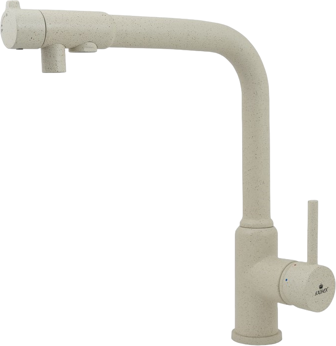 Смеситель для кухни Kaiser Teka 13044-11 бежевый мрамор